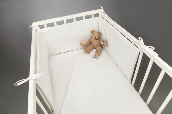 Ogradica za krevetić za bebe- Dezen Bela