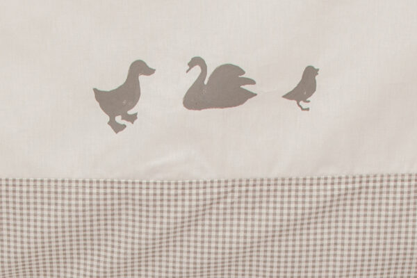 Ogradica za krevetić - komplet - Model 2 - Dezen Životinjska farma 2